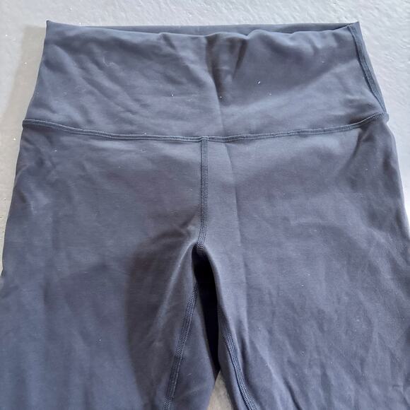 Lululemon Wunder Train Cropped High Rise Black Leggings Womens 8 - Picture 7 of 11